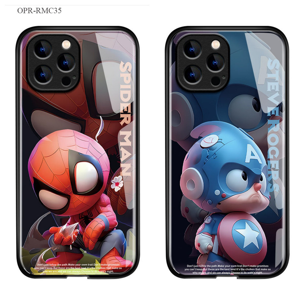 Realme 8 7 C35 C2 Pro 5G เคสเรียวมี Hard Glass Case