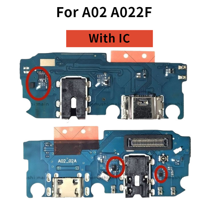 Ming & USB ชาร์จพอร์ตสําหรับ Samsung A02 A022F เมนบอร์ด flex พอร์ต USB ริบบิ้น flex สายโทรศัพท์หางปล