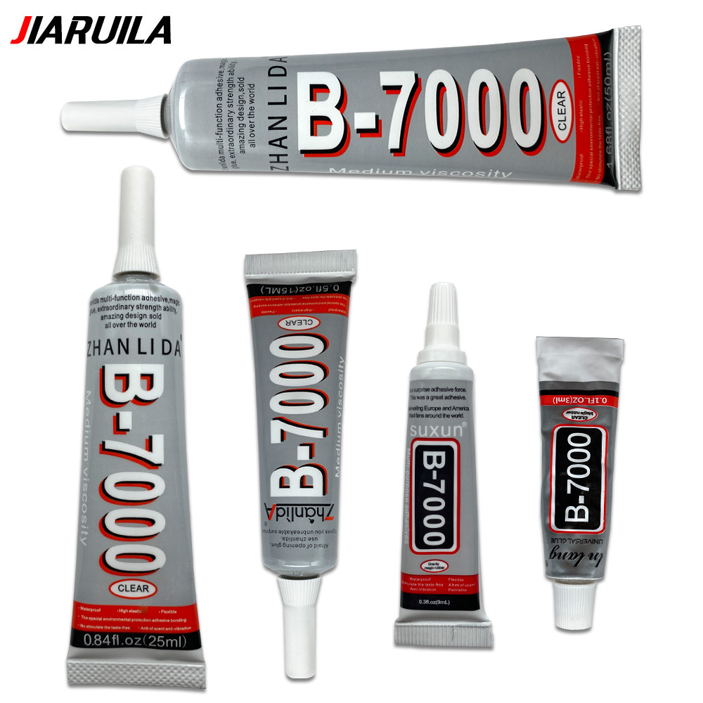 3/9/15/25/50 ML B-7000 กาวกาวสําหรับซ่อมโทรศัพท์กาวของเหลวอเนกประสงค์ Super กาว Pre
