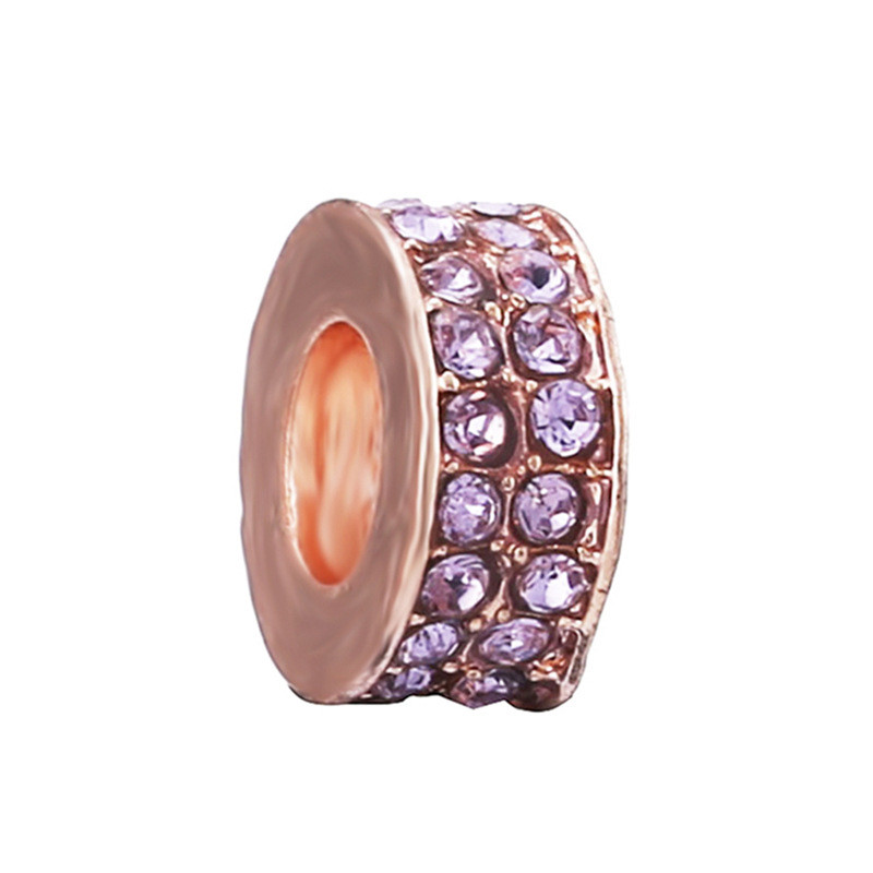 Rose Gold Diy เครื่องประดับลูกปัด Charm รูปที่ 4