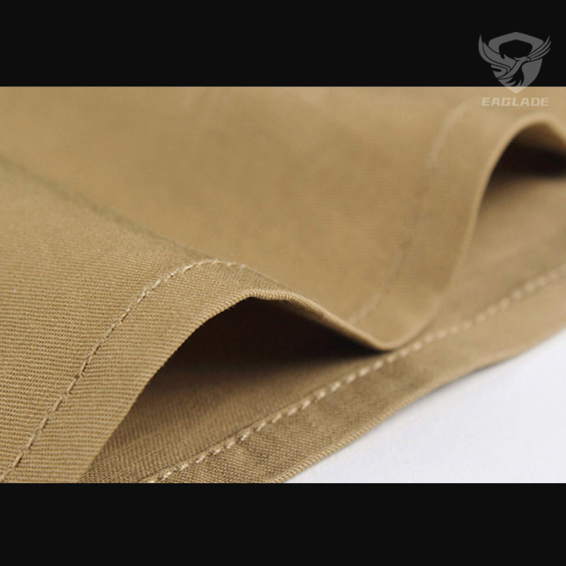 Eaglade เสื้อเชิ้ตแขนยาวผู้ชายกอล์ฟอย่างเป็นทางการเสื้อเชิ้ตลําลองสําหรับผู้ชาย ไร้ริ้วรอย 1306 ในสีน้ําเงินเข้ม D04