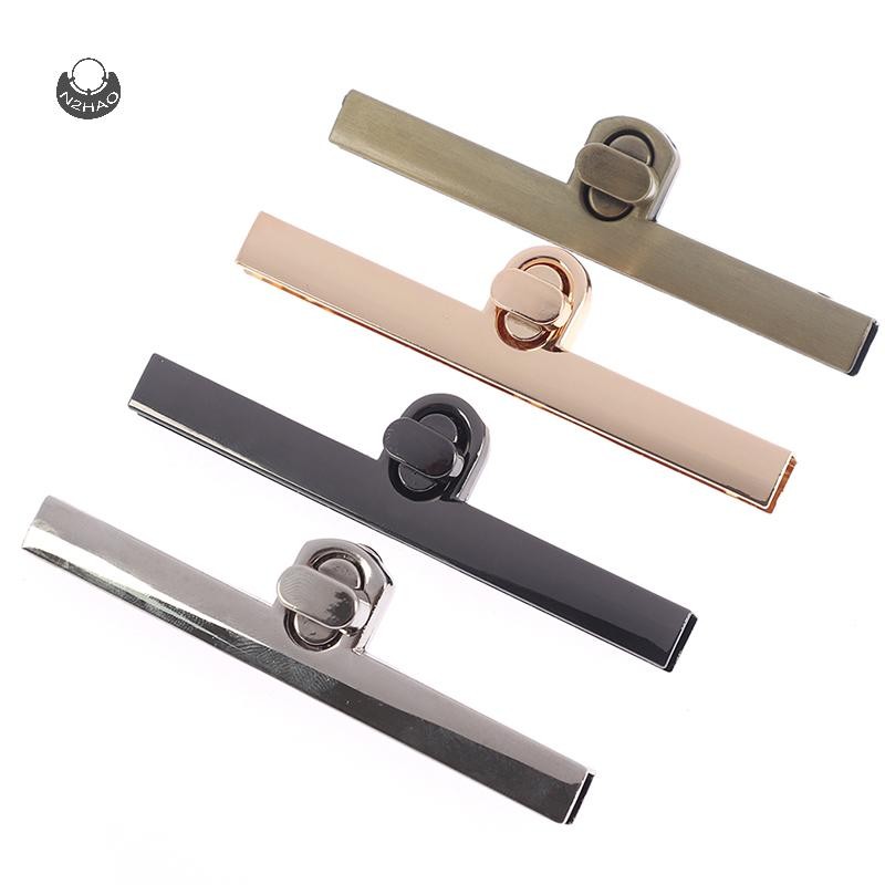 N2hao 1 ชิ้น Vintage กระเป๋าโลหะ Clasp เปิดล็อค Twist ปุ่มสําหรับ DIY กระเป๋าถืออุปกรณ์เสริม A