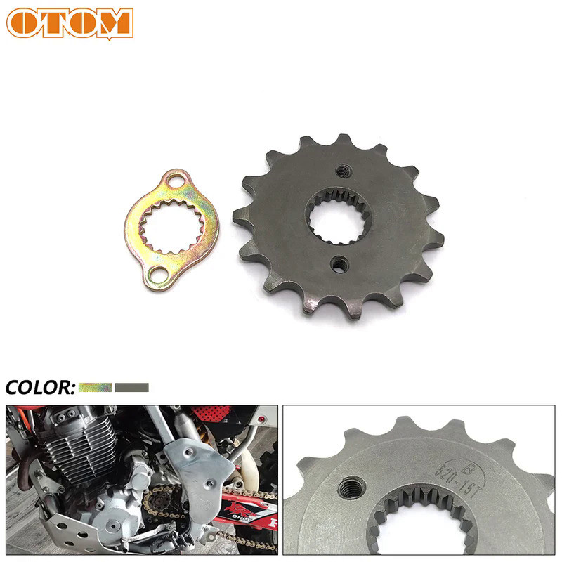 Mo For HONDA XR400R XR400 R XR 400R TRX400EX XR400 Front Sprocket Active Chain Sprockets Locking Cli