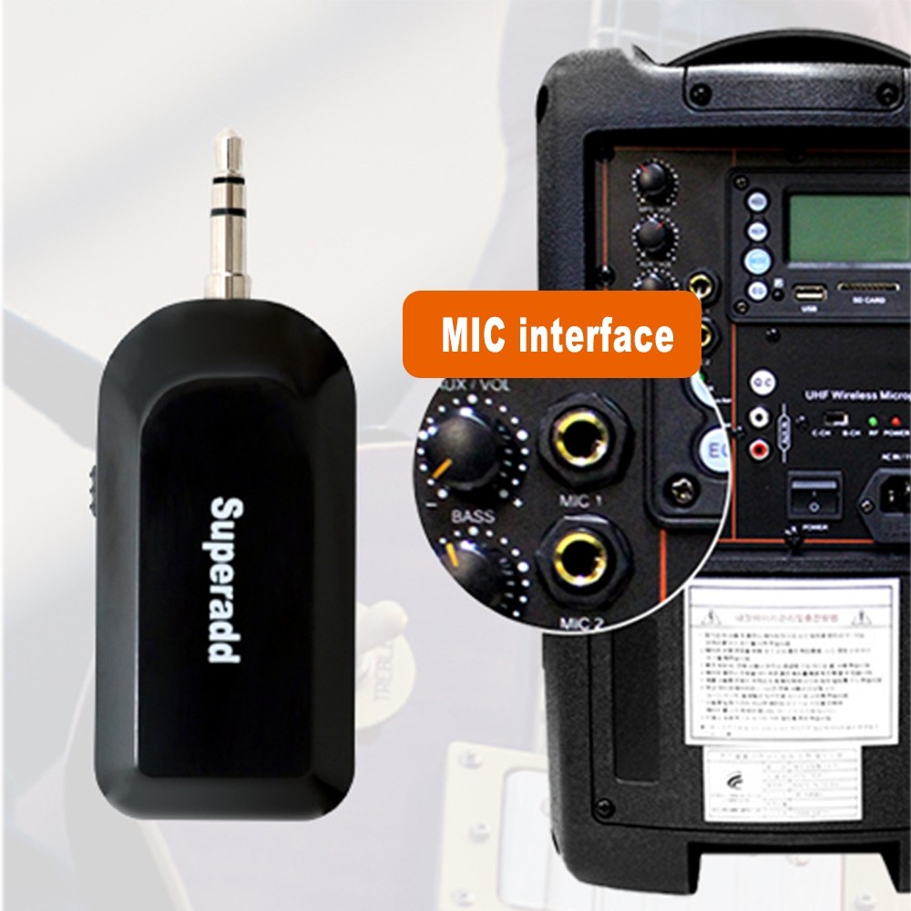 ระบบกีต้าร์ไร้สาย 2.4GHZ เครื่องส่งสัญญาณกีต้าร์ไฟฟ้าพร้อมแบตเตอรี่ลิเธียมแบบชาร์จไฟได้ในตัวสำหรับ 6.5mm&3.5mm สวิตช์ ราคา ถูกที่สุด ดีลบีเคเค แกลเลอรีภาพที่ 6