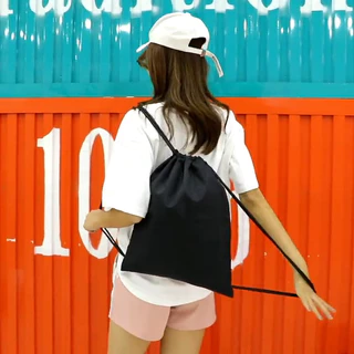 กระเป๋าสะพายหลัง SPORT BAG กระเป๋าใส่รองเท้าฟุตบอล กระเป๋ากีฬา ใส่อุปกรณ์กีฬา มีหูรูด ผ้าร่ม ส่งไว