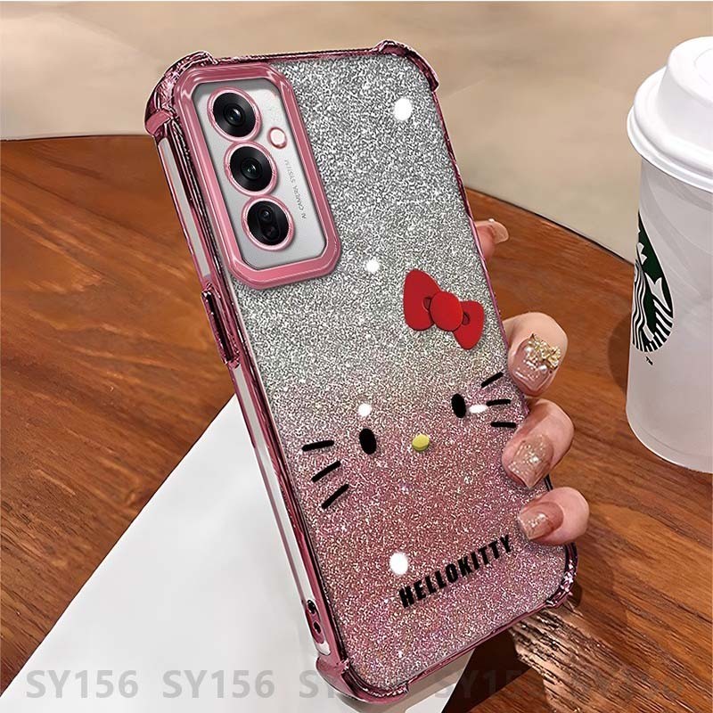 เคสSamsung A56 A55 A36 A26 A54 A53 A73 5G A06 A16 A52 A04 A05 A05s A32 A32 A33 A34 A35 5Gเคสโทรศัพท์ใสหรูหราความงามกันกระแทกหนาAir Cushion Anti-Fall