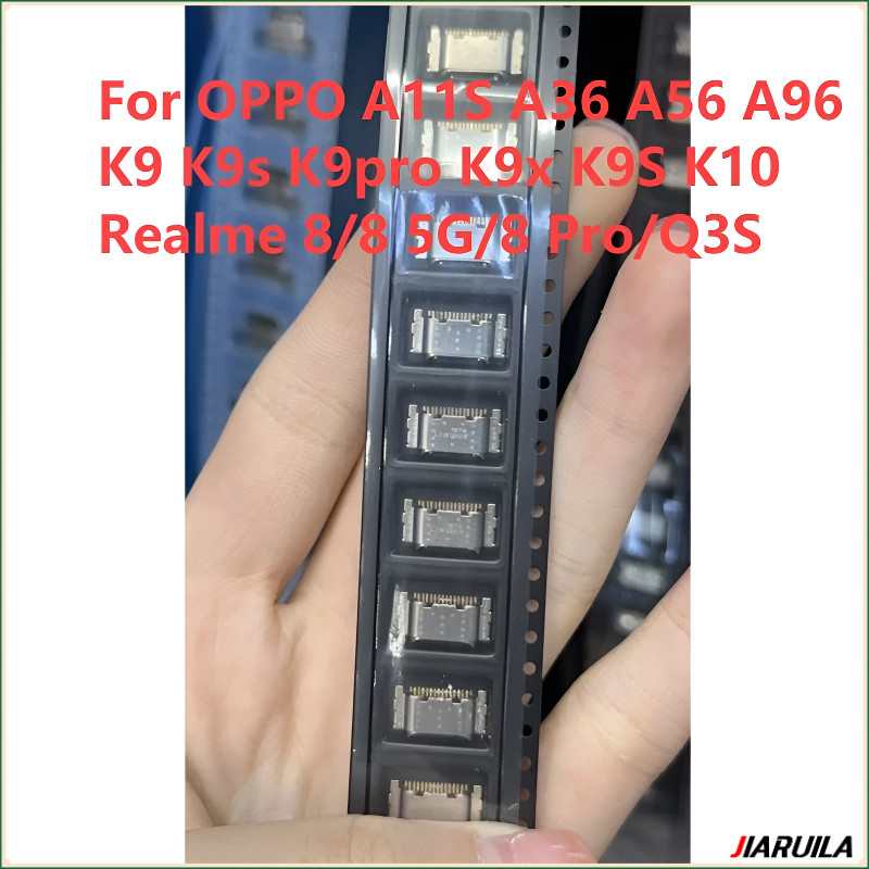 JIARUILA สําหรับ OPPO A11S A36 A56 A96 K9 K9s K9pro K9x K9S K10 Realme 8/8 5G/8 Pro/Q3S Micro USB ปล