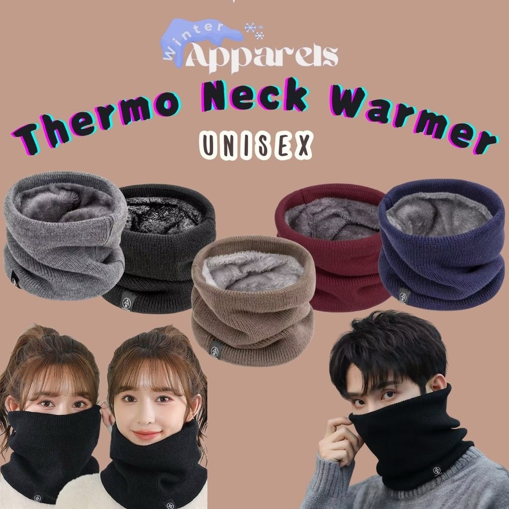 Thermo Neck Warmer - ปลอกคอกันหนาวน้ำหนักเบาบุขนด้านในใส่ได้ถึงติดลบ
