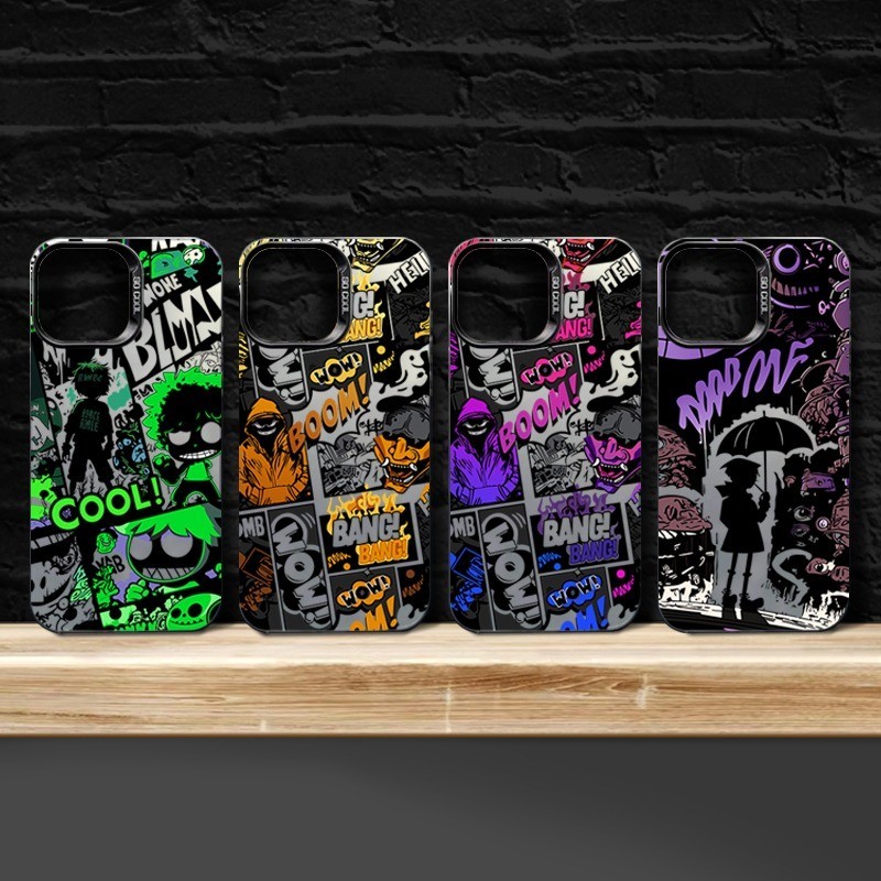 So Cool Graphic Comic Printing Case iphone 6 6s 7 8 plus x xs xr 11 12 13 14 15 pro max (5)