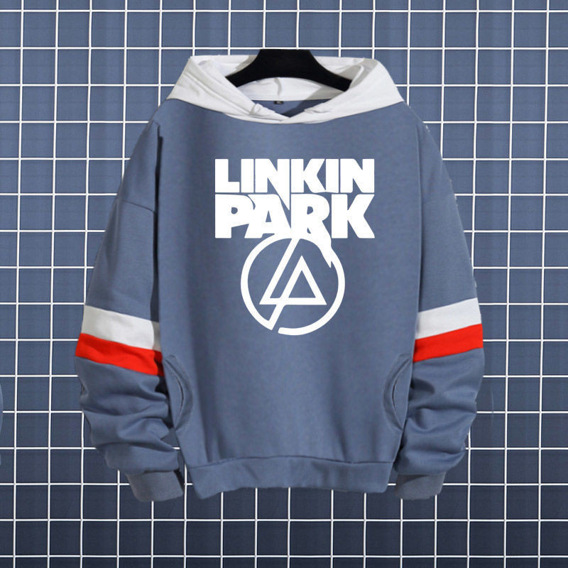 Linkin park linkin park ยุโรปอเมริกันเพลง Rock Band เสื้อกันหนาวผู้ชายผู้หญิงฤดูใบไม้ร่วงฤดูหนาวสไตล