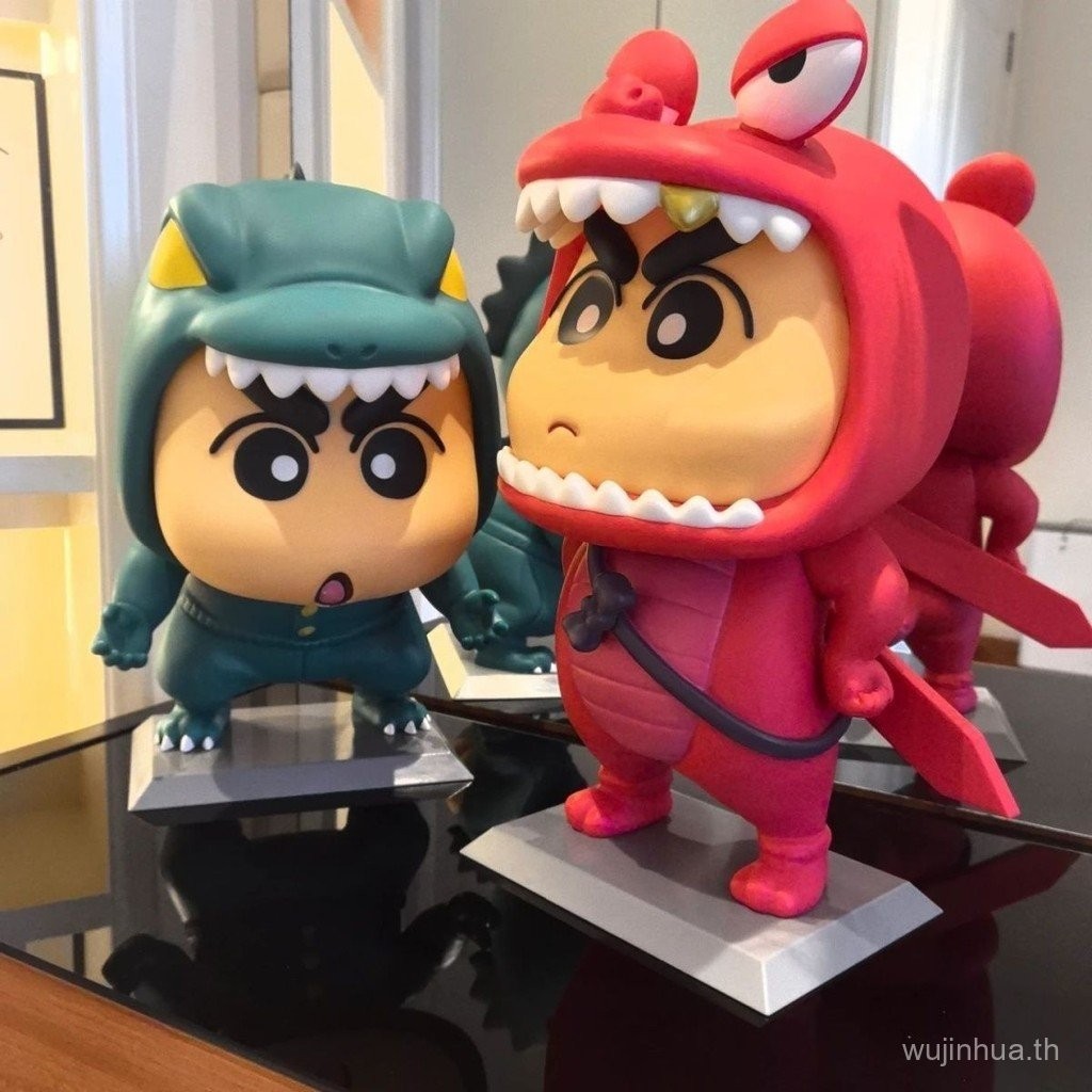 Crayon Shin-Chan cos มอนสเตอร์น่ารักอะนิเมะโมเดลเดสก์ท็อปของตกแต่งตุ๊กตารูปของขวัญวันเกิด