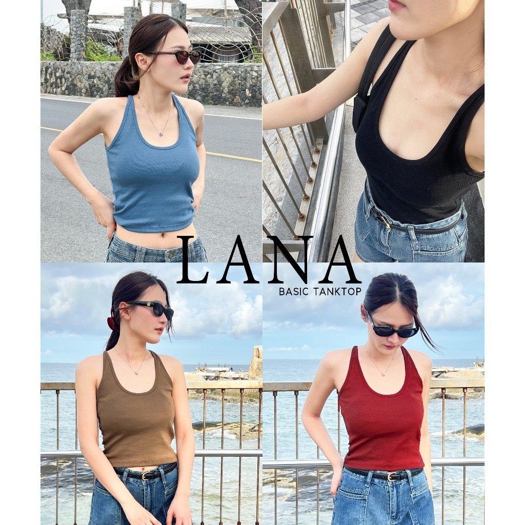 ✨TT2 ✨เสื้อกล้าม ทรงหยดน้ำผ้านุ่มใส่สบาย แมชทุกลุค