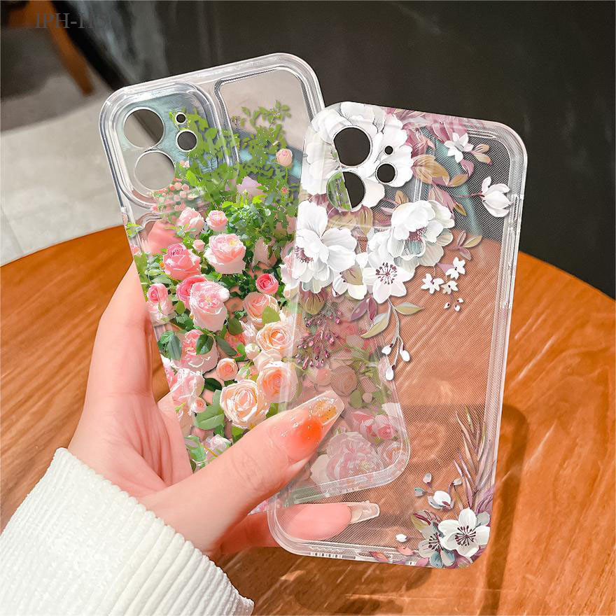 เคส For iPhone 17 16 15 14 13 12 11 8 7 6 X XS XR SE Plus Pro Max 2020 2022 โปร่งใส เคสโทรศัพท์ เคสนิ่ม เคสไอโฟน TPU TKK