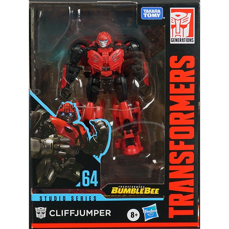 Hasbro Transformers SS64 Deluxe Class Cliffjumper Studio Series Anime Action Movie Game Figure Car M