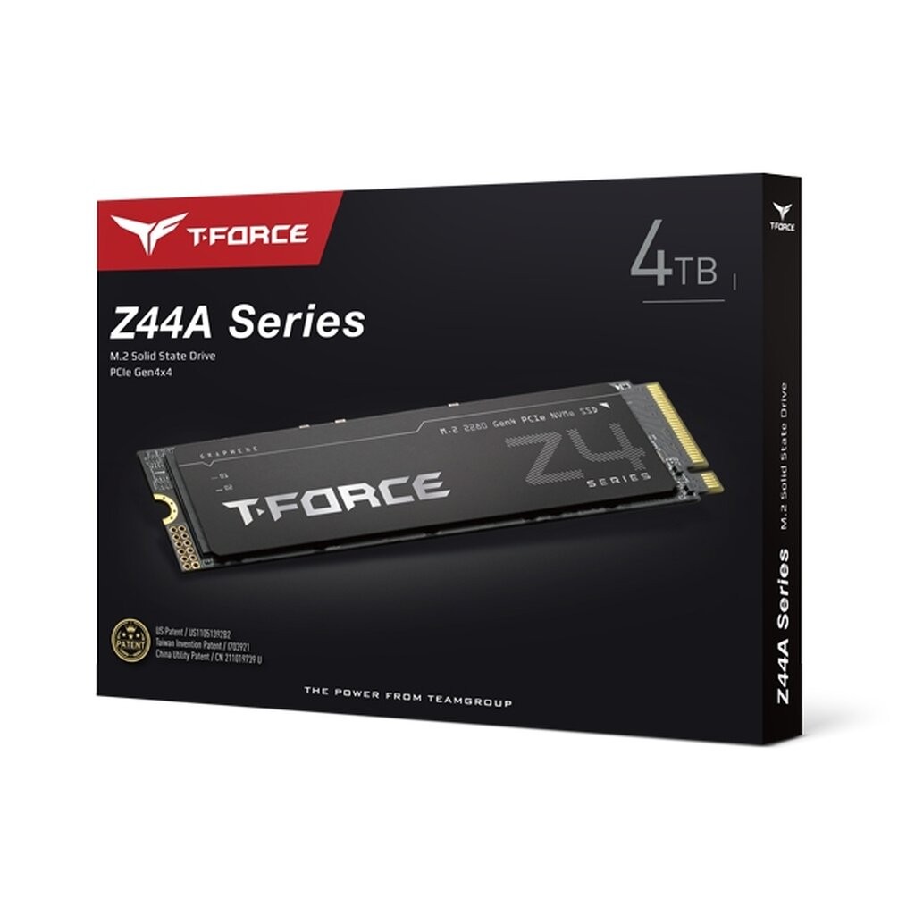 Team T-Force Z44A7Q 4TB (Upto 6900 MB/s) M.2 2280 Gen4x4 PCIe NVMe SSD รับประกัน 5ปี ศูนย์ไทย