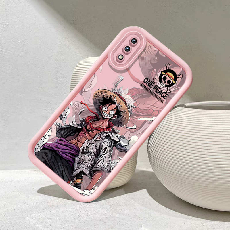 SAMSUNG One Piece Monkey D.Luffyเคสโทรศัพท์สําหรับSamsung Galaxy A02 A02S M02S A03 A03 Core A04 A05 A10 M10 A10S A11 M11 s23 ultra