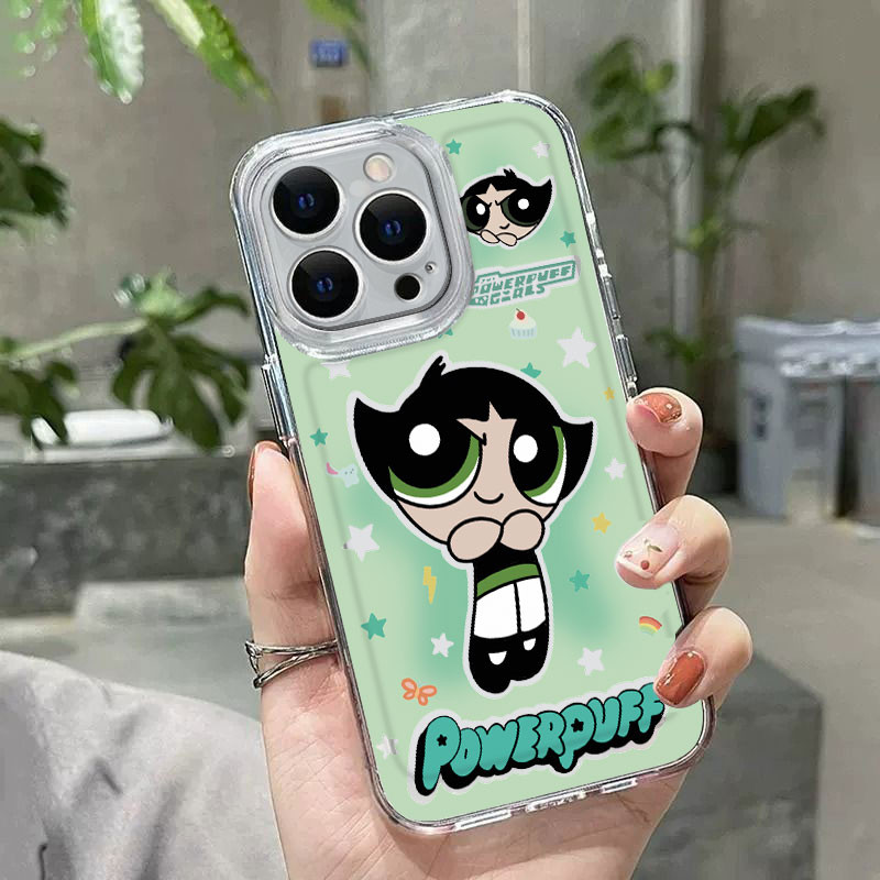 ในสต็อก การ์ตูนน่ารักบินตำรวจหญิงน้อย IPhone 16 15 11 13 14 12 Pro Max 7Plus X Xr Xs Max TPU Waterproof Phone Case