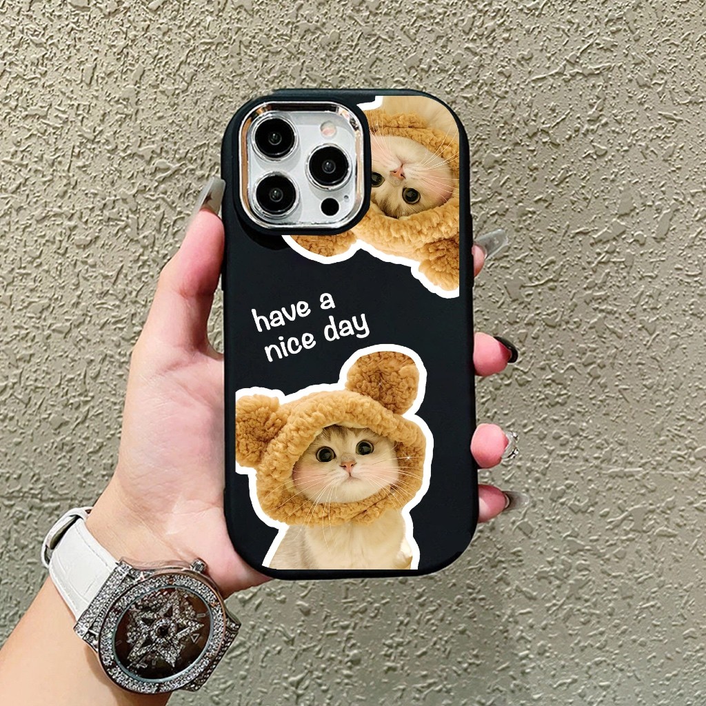 WF CASE CAT สําหรับ OPPO A5i A15 A15S A16 A17 A17K A3X A3 PRO A38 A18 A3S A53 A33 A57 A77S A58 A60 A