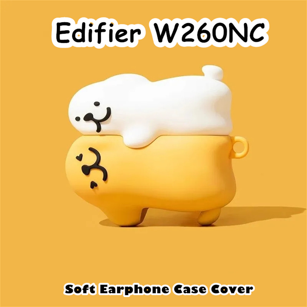 Trend Frontfor Edifier W260NC Case Casing Soft Silicone Creative Cartoons Headphone Case Cover