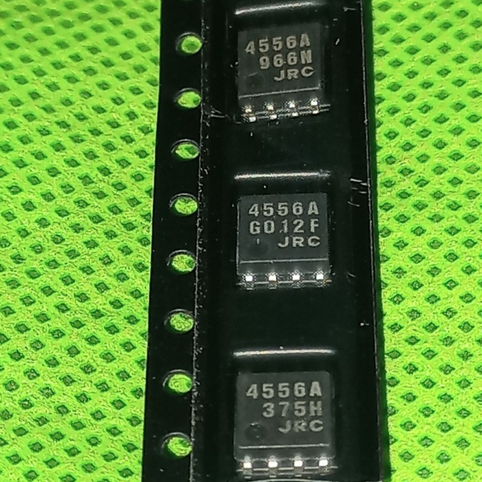 Ic SMD JRC4556 ต้นฉบับ JRC 4556 ORI แท่งเล็ก JRC4556A 4556A A