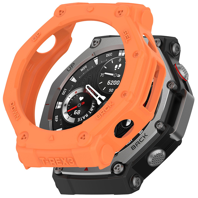เคสซิลิโคนอ่อนนุ่มสําหรับ Huami Amazfit T-Rex 2 T-Rex 3