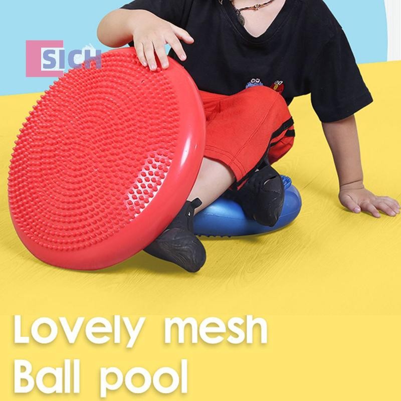 [Sich] Montessori ของเล่นเด็ก PVC Balance Stone Inflatable Cushion Sensory Integration Training Tactile Sensing Party เกมสังคมใหม่