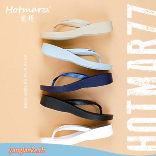 รองเท้าแตะฟลิปฟลอป ส้นกลาง 3-5 ซม. พื้นหนา กันลื่น สําหรับผู…