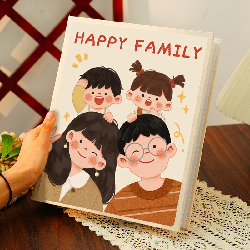 6 นิ้วทารกการเจริญเติบโตสมุดบันทึกที่เก็บหนังสือคู่ที่เก็บอัลบั้มภาพ