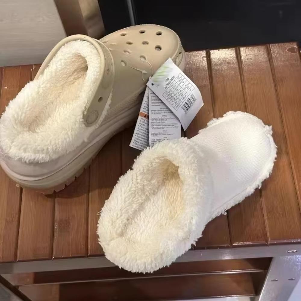 Cabeza Hole รองเท้า Liners, Plush Keep Warm ฤดูหนาว Warm Plush Insoles, Snow Boot Insole นุ่มเปลี่ยนหนา Clogs Liner รองเท้าแตะตกแต่ง