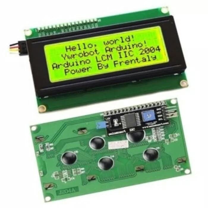 HIJAU LCD 2004 20x4 I2C จอแสดงผลสีเขียว LCD 2004 i2c สีเขียว -zk