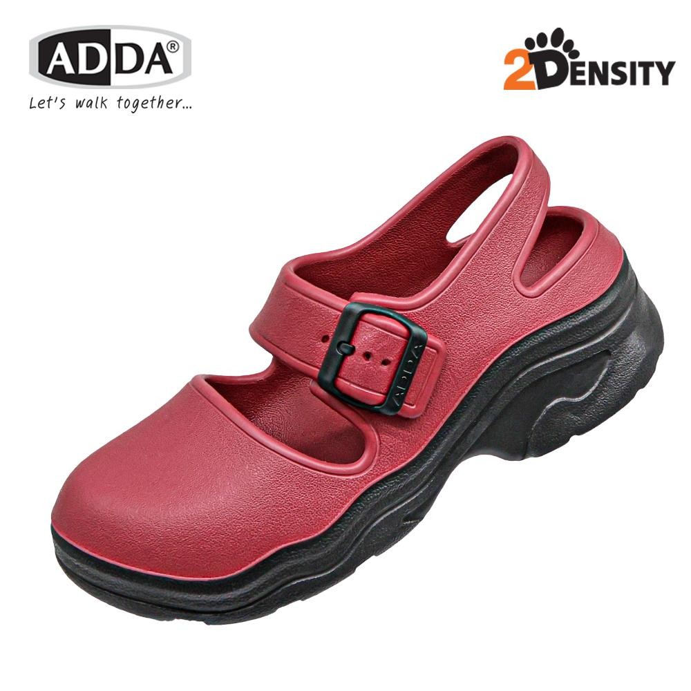 ADDA รุ่น 5TD97-W1 SIZE (4-7)สำหรับหญิง ป้องกันเท้าอักเสบ มีสายรัดหลังเพิ่มความกระชับ นุ่มสวมใส่สบาย
