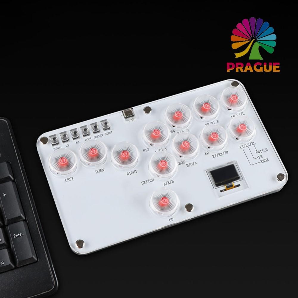 Arcade Fightstick 12Keys All-Button Stickless Arcade Stick สําหรับ PC/PS4/PS3/Switch [prague.th] - รูปที่ 2