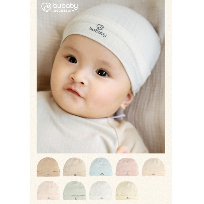 BU Baby (1M-3M) หมวกทรงกลม Bubaby Siro สําหรับ Baby ASR192204 | เครื่องประดับแท้