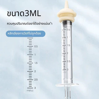 BHQ จุกนมแมว ไซริงค์ป้อนนม ป้องกันการสำลัก ใช้ได้กับ สัตว์เลี้ยงแรกเกิด สุนัข แมว สัตวฟันแทะ