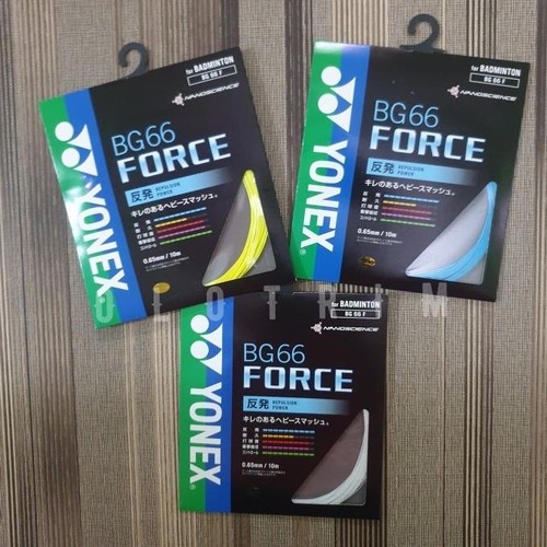 สายแบดมินตัน BG66 FORCE JAPAN JP BG 66 FORCE ดั้งเดิม