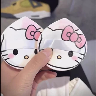 SR-shop: พัฟฟองน้ําแต่งหน้า แบบนิ่ม ยืดหยุ่น ขนาดใหญ่ ลายน่ารักมาก V886