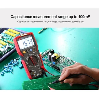 Uni-t UT89X UT89XD UT89XE มัลติมิเตอร์ดิจิทัล 1000V DC AC แรงดันไฟฟ้า 20A ความต้านทานกระแส ประจุกระแสไฟ ทดสอบความถี่ NCV