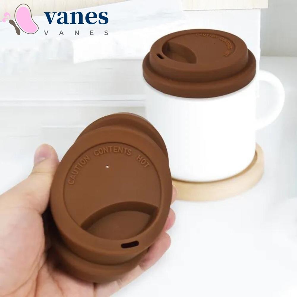 ฝาปิดถ้วยซิลิโคน พวกเขา1,ฝาปิดแก้วกาแฟสากล9ซม,ฝาครอบถ้วยหนาป้องกันการรั่วป้องกันฝุ่นสดฝาครอบแก้ว