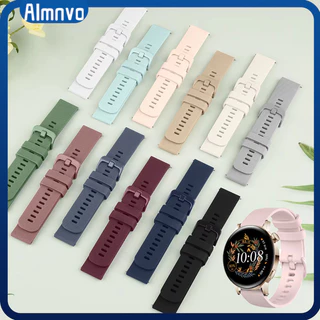 สายยางนุ่มกีฬา 20/22 มม for Smartwatch Samsung Galaxy Watch FE 7 6 5 4 40 44มม./Huawei /Amazfit bip 6/Xiaomi/Aolon