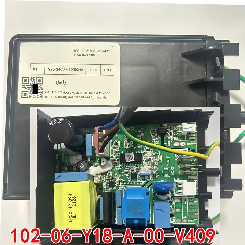 1pcs ตู้เย็นคอมเพรสเซอร์ 102-06-Y18-A-00-V409 วงจร PCB ตู้เย็นเมนบอร์ดชิ้นส่วนตู้แช่แข็ง