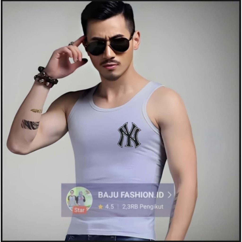 ADULT MENS SINGLET NY MENS T-SHIRT TANKTOP SPORT T-SHIRT ADULT MENS GYM T-SHIRT