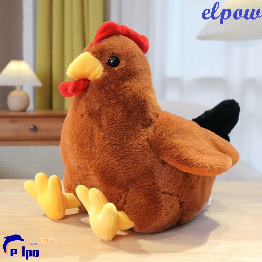 PIXELPOWER จําลองไก่ของเล่น, PP Cotton Rooster Chick หมอนโยน, หมอนนุ่มไก่ Hen Fluffy Collection วันเกิดงานปาร์ตี้