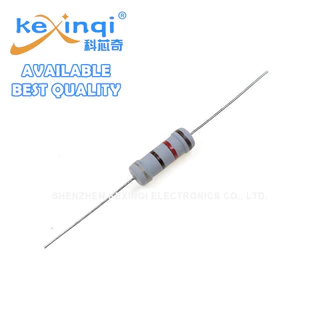 (10 ชิ้น) 2W ตัวต้านทานฟิล์มคาร์บอน 0.1R~910R 5% 0.22R 0.3R 0.47R 1R 2.7R 4.7R 47R 68R 100R 330R 470R 510R 680R Ohm Resistance