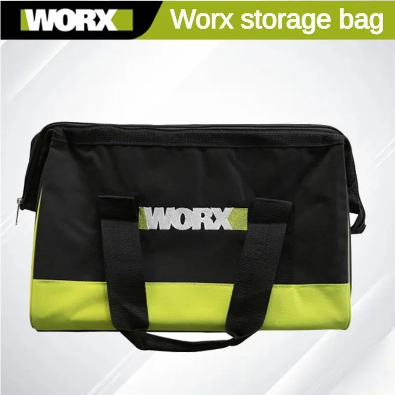 WORX WU388 Hand ToolBag Double Layer Oxford ผ้าลวดเหล็กรอบปากช่างไฟฟ้า-กระเป๋ากันน้ํา Anti-Fall Storage กระเป๋า