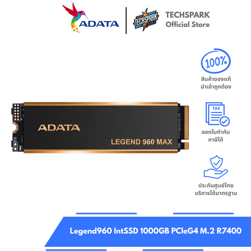 ADATA Legend960 IntSSD 1000GB PCleG4 M.2 R7400