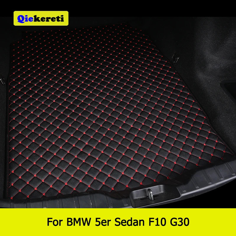 QIEKERETI Custom Car Trunk Mat For BMW 5 Series Sedan F10 G30 Interior Accessories