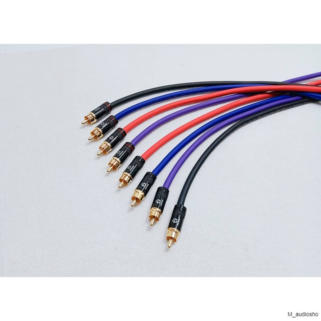 ....สาย RCA Dynacom JSL-021 ราคาต่อ 1 เส้น หัว rca neutrik rean เลือกความยาวได้....