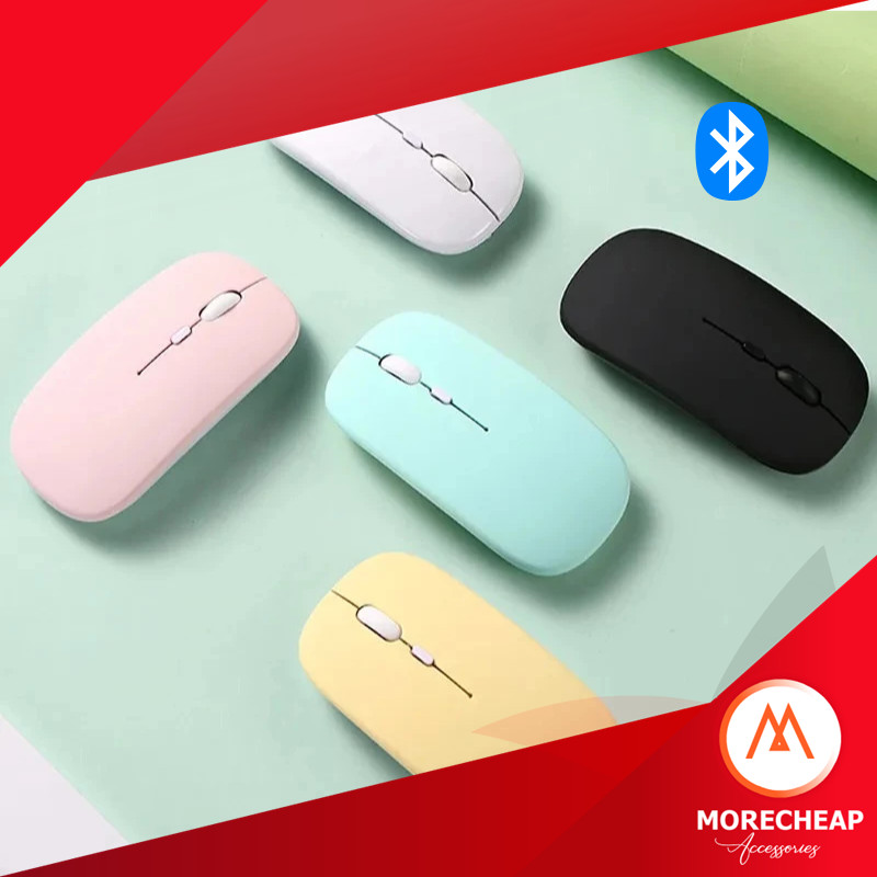 🔥เมาส์ไร้เสียง🔥ไร้สาย ใช้ถ่าน เมาส์ Bluetooth