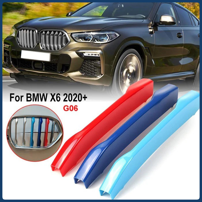 BMW X6 G06 (2020-2025) Grill Stylish Cover Clip BMW X6 G06 Facelift Accessories