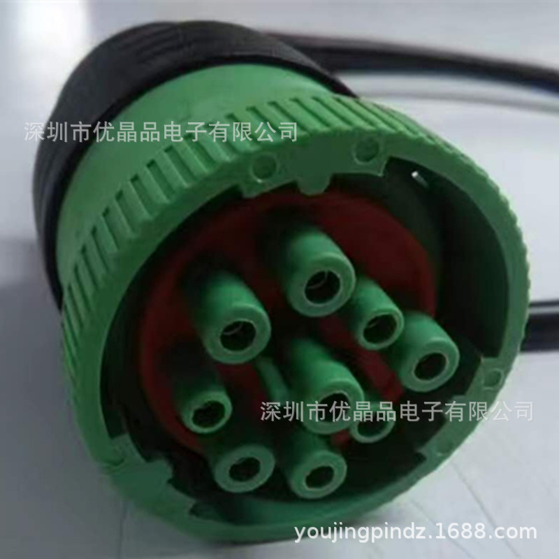 J1939 สายไฟต่อรถยนต์ Dechi Test Diagnostic Connector